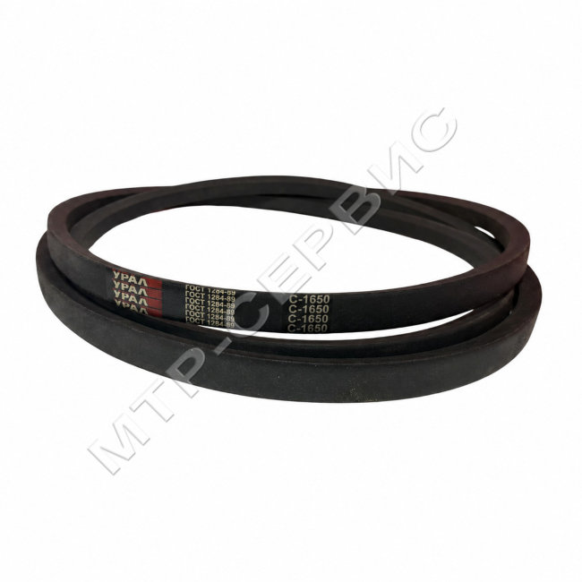 Ремень клиновой "УРАЛ" С(В)-1650 Ремень клиновой "УРАЛ" С(В)-1650