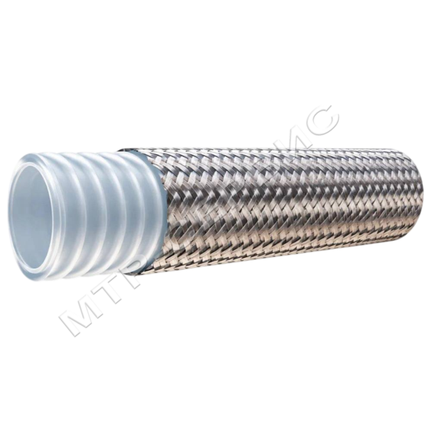 Рукав гофрированный ду8 PTFE 150bar (-54°+260°С) Рукав гофрированный ду8 PTFE 150bar (-54°+260°С)